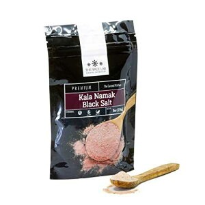 The Spice Lab Kala Namak Black Salt - Indian Himalayan Black Salt - 8 Ounce - Vegan Kala Namak Salt Pure and Natural Gluten Free - Vegan Tofu Scramble Seasoning Natural Egg Taste The Spice Lab Kala Namak Black Salt