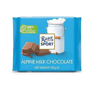 ���b�^�[ �X�|�[�c �A���p�C�� �~���N 3 �p�b�N Ritter Sport Alpine Milk-Pack of 3