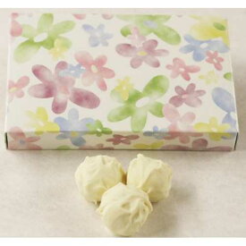 Scott's Cakes トロピカル フルーツ ミックス - マンゴー、グアバ、パッション フルーツ ホワイト チョコレート トリュフ、1 ポンドのデイジー ボックス入り Scott's Cakes Tropical Fruit Mix-Mango, Guava, and Passion Fruit White Chocolate