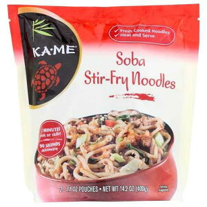Ka Me Noodle �u�߂��΁A14.2 �I���X KA-ME Ka Me Noodle Stir Fry Soba, 14.2 oz