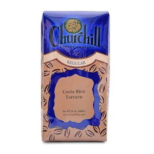 �`���[�`�� �R�[�q�[ �R�X�^���J SHB 12 �I���X - �z�[���r�[�� Churchill Coffee Company Churchill Coffee Costa Rica SHB 12 oz - Whole Bean