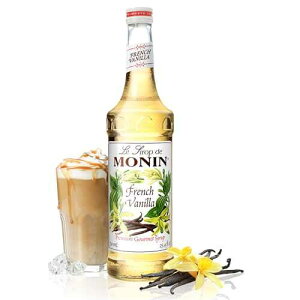 Monin - French Vanilla Syrup, Versatile Flavor, Natural Flavors, Great for Coffees, Cocktails, Shakes, and Kids Drinks, Non-GMO, Gluten-Free (750 ml) Monin - French Vanilla Syrup, Versatile Flavor, Natural Flavors