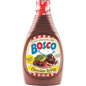 �{�X�R �V���K�[�t���[ �`���R���[�g �V���b�v 18�I���X �����b�A�O���e���t���[�A�V�R�R�R�A�� Bosco Sugar Free Chocolate Syrup 18oz Fat Free, Gluten Free, Made with Natural Cocoa