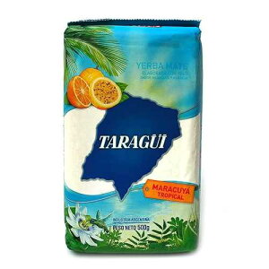 �}�e�� �^���O�C �I�����W�A�m���A�p�b�V�����t���[�c�A�N�G���_ 500 gr (�p�b�V�����t���[�c) Taragui Yerba mate Tarag i Orange or Pear or Passionfruit or Citric 500 gr (Passionfruit)