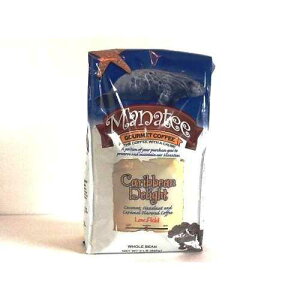 �}�i�e�B�[ �O���� �R�[�q�[ �J���r�A�� �f�B���C�g �z�[���r�[�� 2�|���h by �}�i�e�B�[ Manatee Gourmet Coffee Caribbean Delight Whole Bean 2lb by Manatee