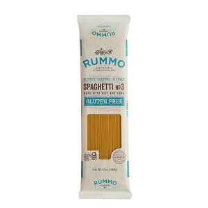 Rummo Gluten Free Spaghetti Pasta N.3 - Corn & Rice Pasta Noodles, GF Spaghetti, Thin Pasta Noodles, Italian Pasta - 12 Ounce (Pack of 1) Rummo Gluten Free Spaghetti Pasta N.3 - Corn & Rice Pasta Noodles, GF S