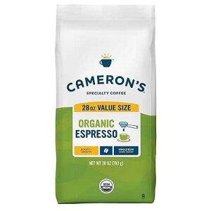 Cameron's Coffee Roasted Whole Bean Coffee, Organic Espresso, 28 Ounce Cameron's Coffee Roasted Whole Bean Coffee, Organic Espresso, 28 Ounce