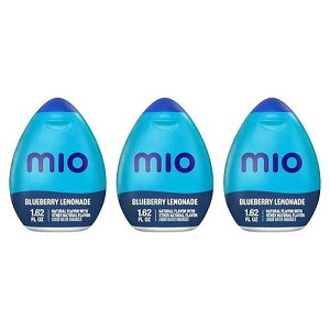 MiO ?? ? ???, 1.62?? (???? ?????, 3? ?) Mio. Mio Liquid Water Enhancer, Blueberry Lemonade, 1.62 OZ, (Pack of 3)