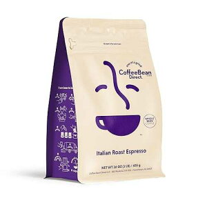 ?? ? ???? ???? ??? ?????, ?? ??, 1-??? ? Coffee Bean Direct Italian Roast Espresso, Whole Bean Coffee, Dark Roast, 1 Pound Bag (Pack of 1)