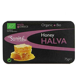 �X�j�^ �n�j�[ �n���o - �I�[�K�j�b�N 75g (12 �p�b�N) Sunita Honey Halva - organic 75g (Pack of 12)