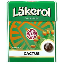 クロエッタ レイケロール シュガーフリー トローチ 25g 48 箱 Cloetta Lakerol Sugar Free Pastilles 48 Box of 25g