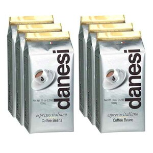 Danesi Caffe Italian Whole Coffee Beans - Espresso Coffee Beans and Medium Roast Whole Bean - Perfect for Espresso Machines, French Press, and Home Brewing - Gold (13.2 lb) D DANESI CAFFE Danesi Caffe Italian Whole