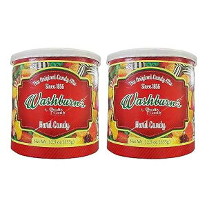 �E�H�b�V���o�[���̃n�[�h �L�����f�B (2 �p�b�N�A���v 25 �I���X) Washburn's Hard Candy (2 Pack, Total of 25oz)