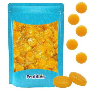 ????? ?? ?? ??? ??, 40? ?? ?? (226.8g) The Dreidel Company Butterscotch Button Round Hard Candy, 40 Individually Wrapped (Half-Pound)