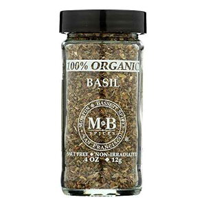?? & ?? ??? ??, .4-Ounce (11.3g) ? (3? ?) MORTON & BASSETT SPICE BASIL ORG 0.8 OZ