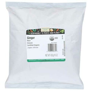 Frontier Herb �I�[�K�j�b�N �O���E���h �W���W���[ ���[�g �p�E�_�[�A16 �I���X -- �P�[�X������ 6 ��6 Frontier Co-op Frontier Herb Organic Ground Ginger Root Powder, 16 Ounce -- 6 per case6