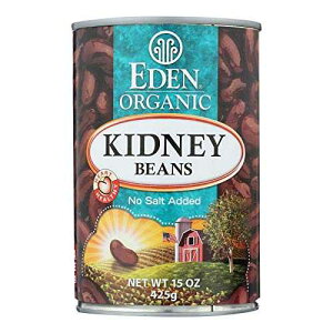 Eden Foods �I�[�K�j�b�N�C���Q�����A15�I���X - 1�P�[�X������12�B Eden Foods Organic Kidney Beans, 15 Ounce - 12 per case.