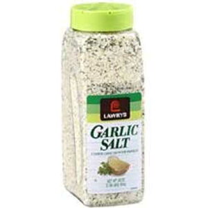 Lawrys �K�[���b�N�\���g - 33 �I���X �e��A1�P�[�X������15���� McCormick Lawrys Garlic Salt - 33 oz. container, 15 per case