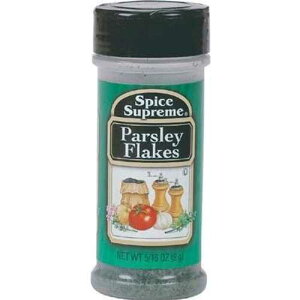 �X�p�C�X �V���v���[�� �p�Z�� �t���[�N 0.3125�I���X �V�F�[�J�[ (6�p�b�N) Ddi Spice Supreme parsley flakes 0.3125oz Shaker (Pack of 6)