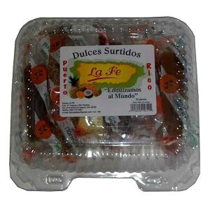 Assortment Sweets of Puerto Rico (Surtido De Dulces Tipicos De Puerto Rico) 17 Pieces (1 Oz Each/piece) By Fabrica De Dulces La Fe Assortment Sweets of Puerto Rico (Surtido De Dulces Tipicos De Puerto Rico) 17 Pie