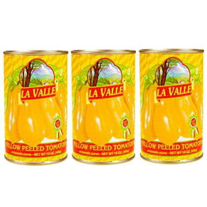 La Valle �C�^���A�̔���ނ����C�G���[�v�����g�}�g 14 �I���X 3 �p�b�N - �R�[�V�� La Valle Italian Peeled Yellow Plum Tomatoes 14 oz. 3 Pack - Kosher