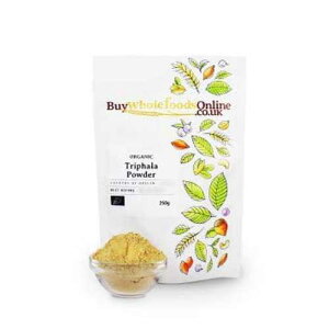 Whole Foods �I�[�K�j�b�N �g���t�@�� �p�E�_�[ (250g) ���w������ Buy Whole Foods Organic Triphala Powder (250g)