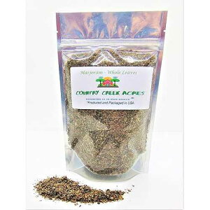 7??(198g) ???, ? ?? ? ??, ??? ??, ?? ? ? ??? ? - ?GMO- ??? ?? LLC COUNTRY CREEK ACRES GROWING IS IN OUR ROOTS 7 oz Marjoram, Whole Dried and Chopped, A hearty flavor, bold taste a