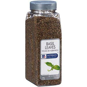 ??? ???? ?? ?, 5?? McCormick Culinary Basil Leaves, 5 oz - One 5 Ounce Container of Dried Basil Seasoning with Authentic, Fresh Flavor, Pairs Well with Pasta, Pizzas, Poultry, Sauces and More
