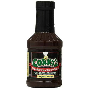 Corky's �����t�B�X�Ǝ��̃o�[�x�L���[�\�[�X - �I���W�i�� Corky's Memphis' Own Bar-B-Que Sauce- Original