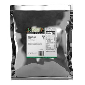 Frontier Co-op Organic Pinto Bean Flakes, 1lb Bulk Bag, Hearty and Flavorful Made from Organic Pinto Beans Versatile for Various Cuisines, Kosher Frontier Co-op Organic Pinto Bean Flakes, 1lb Bulk Bag, Hearty and Flav