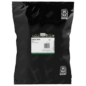 Frontier Co-op �Z�����V�[�h�z�[���A�R�[�V�� | 1�|���h�o���N�o�b�O | �A�s�E�� �O���x�I���� L. Frontier Co-op Celery Seed Whole, Kosher | 1 lb. Bulk Bag | Apium graveolens L.