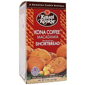 �J�E�A�C �N�b�L�[�Y �J�E�A�C �R�i �R�[�q�[ �}�J�_�~�A�A5 �I���X Kauai Kookies Kauai Kona Coffee Macadamia, 5 oz.
