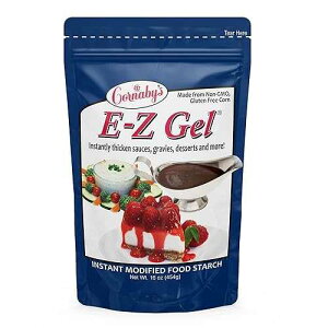 ???? E-Z ? ?? ?? ???, 453.6g (1? ?) | ??? ??, ? GMO, ? ???, ??, ??, ????, ???, ??? ??? ?? ?? ?? ?? ?? ??! Cornaby's E-Z Gel Instant Food Thickener, 16oz.