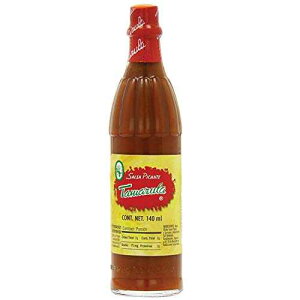 Valentina Tamazula Red Hot Sauce MexGrocer Salsa All Natural, Gluten Free & Vegan, Spice Mix Made From Red Peppers Perfect For Chips, Fast Foods, Lunch, Snacks or More 140 ml Pack of 5