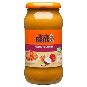 �x����������̃~�f�B�A���J���[�\�[�X (440g) Uncle Ben's Medium Curry Sauce (440g)