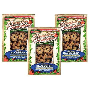 K9 �O���m�[�� �t�@�N�g���[ �u���[�x���[ �p���v�L�� �N�����`���[ (3 �p�b�N) K9 Granola Factory Blueberry Pumpkin Crunchers (Pack of 3)