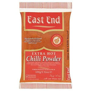 �C�[�X�g�G���h �`���p�E�_�[ �G�N�X�g���z�b�g 100g - 2�p�b�N East End Chilli Powder Extra Hot 100g - Pack of 2