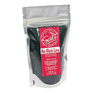 Hawaiian Island Salt Company (Hot Black Lava, 8 Ounce Bag)