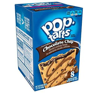 Pop-Tarts Breakfast Toaster Pastries, Frosted Chocolate Chip Flavored, 14.7 oz (8 Count)