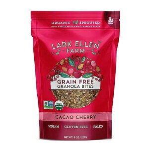 Lark Ellen Farm Grain Free Bites, Cacao Cherry, 8 Oz