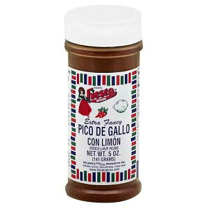 Bolner's Fiesta �u�����h �s�R �f �K�� �R�� �������A5 �I���X �V�F�[�J�[ (1 �p�b�N) Bolner's Fiesta Brand Pico De Gallo Con Limon, 5 Ounce Shaker (Pack of 1)