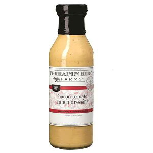 ??? ?? ?? ??? ??? ?? ??? ? 12?? ?? ? 1? Terrapin Ridge Farms Bacon Tomato Ranch Dressing ? Creamy Bacon Salad Dressing and Marinade ? 12 Fl Oz Bottle