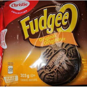 Christie Fudgeo�A�I���W�i���A�N�b�L�[�A303 �O����/10.68 �I���X {�J�i�_����A��} Christie's Christie Fudgeeo, Original, Cookies, 303 Grams/10.68 Ounces {Imported from Canada}