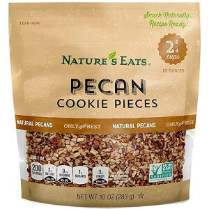 Nature's Eats �s�[�J�� �N�b�L�[ �s�[�X�A10 �I���X Nature's Eats Pecan Cookie Pieces, 10 Ounce