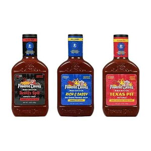 ???? ??? BBQ ?? ????? ??, 19-20?? (3? ?) ?? & ?? ? 1? + ??? ?? ? 1? + ??? ?? ? 1? ?? Famous Dave's BBQ Sauce Variety Bundle - 3 pck, Rich & Sassy, Devil's Spit & T