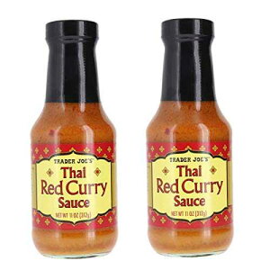 �g���[�_�[�W���[�Y �^�C���b�h�J���[�\�[�X�o���h�� (2�p�b�N) Trader Joe's Thai Red Curry Sauce Bundle (2 Pack)