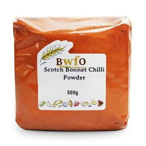 Whole Foods �X�R�b�`�{���l�b�g�`���p�E�_�[ (500g) ���w������ Buy Whole Foods Scotch Bonnet Chilli Powder (500g)