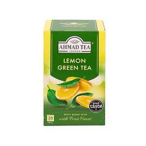 �A�t�}�h �e�B�[ ������ �O���[�� �e�B�[�A20 �� (6 �p�b�N) Ahmad Tea Lemon Green Tea, 20-Count Boxes (Pack of 6)