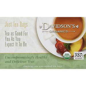 Davidson's Organics, Sun, Moon and Stars, 100-count Unwrapped Tea Bags