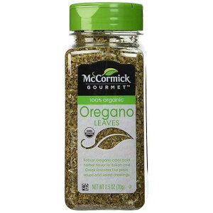 �}�R�[�~�b�N �O���� 100% �I�[�K�j�b�N �I���K�m - 2.5 �I���X McCormick Gourmet 100% Organic Oregano-2.5 oz